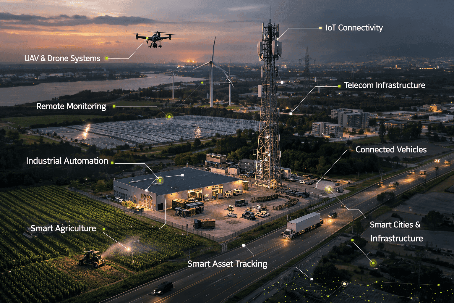 Industrial IoT & Smart Infrastructure